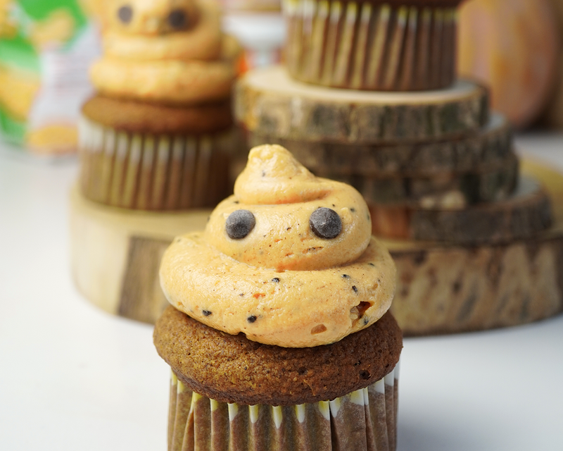 RECETA: CUPCAKES DE BONIATO FANTASMA