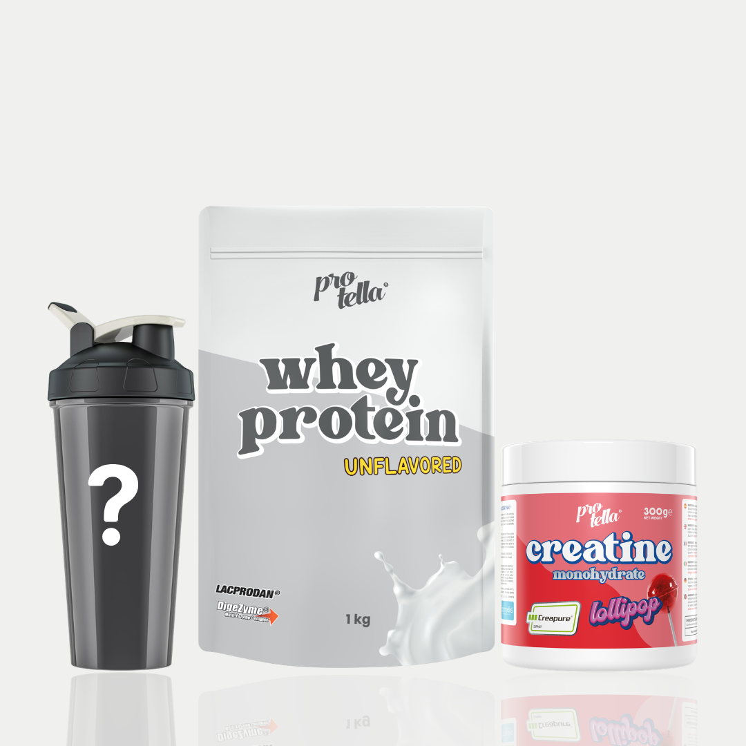 Pack "Full GYM" + Shaker Sorpresa