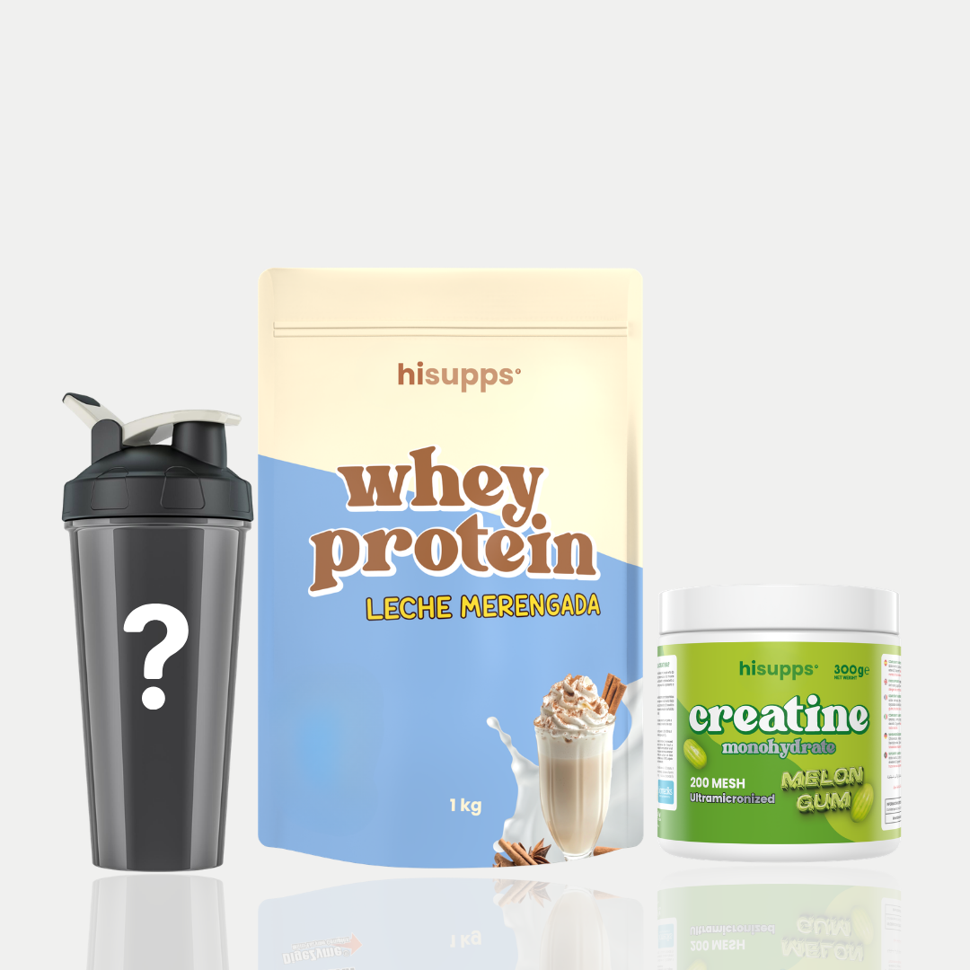 Pack "Full GYM" + Shaker Sorpresa