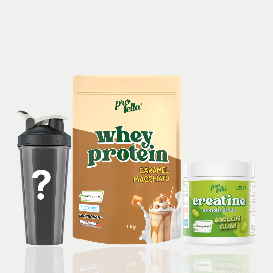 Pack "Full GYM" + Shaker Sorpresa