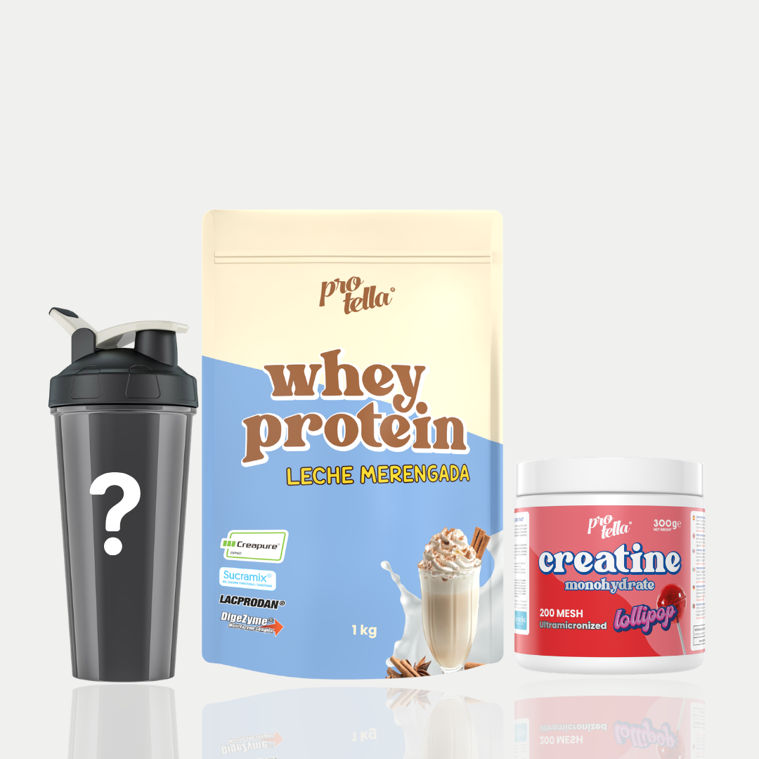 Pack "Full GYM" + Shaker Sorpresa