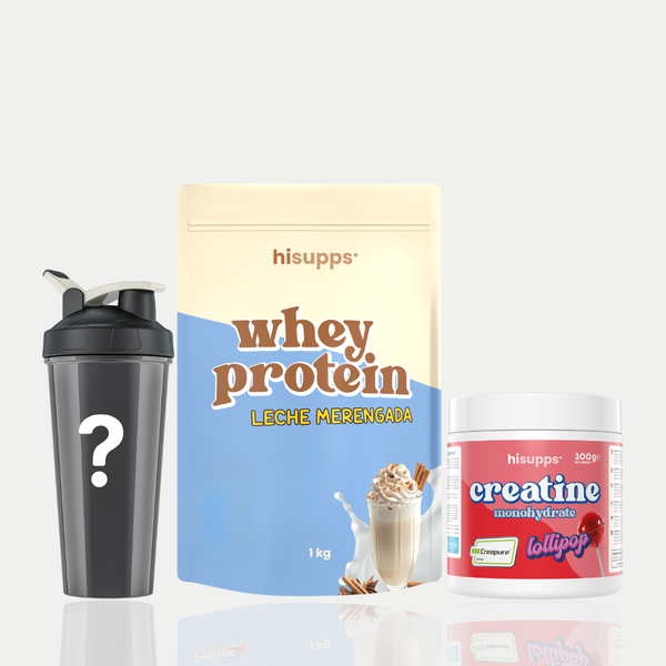 Pack "Full GYM" + Shaker Sorpresa