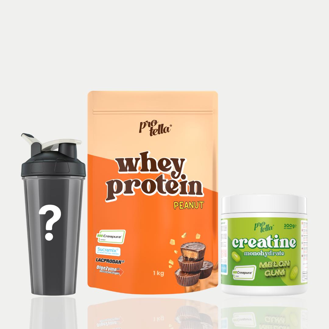 Pack "Full GYM" + Shaker Sorpresa