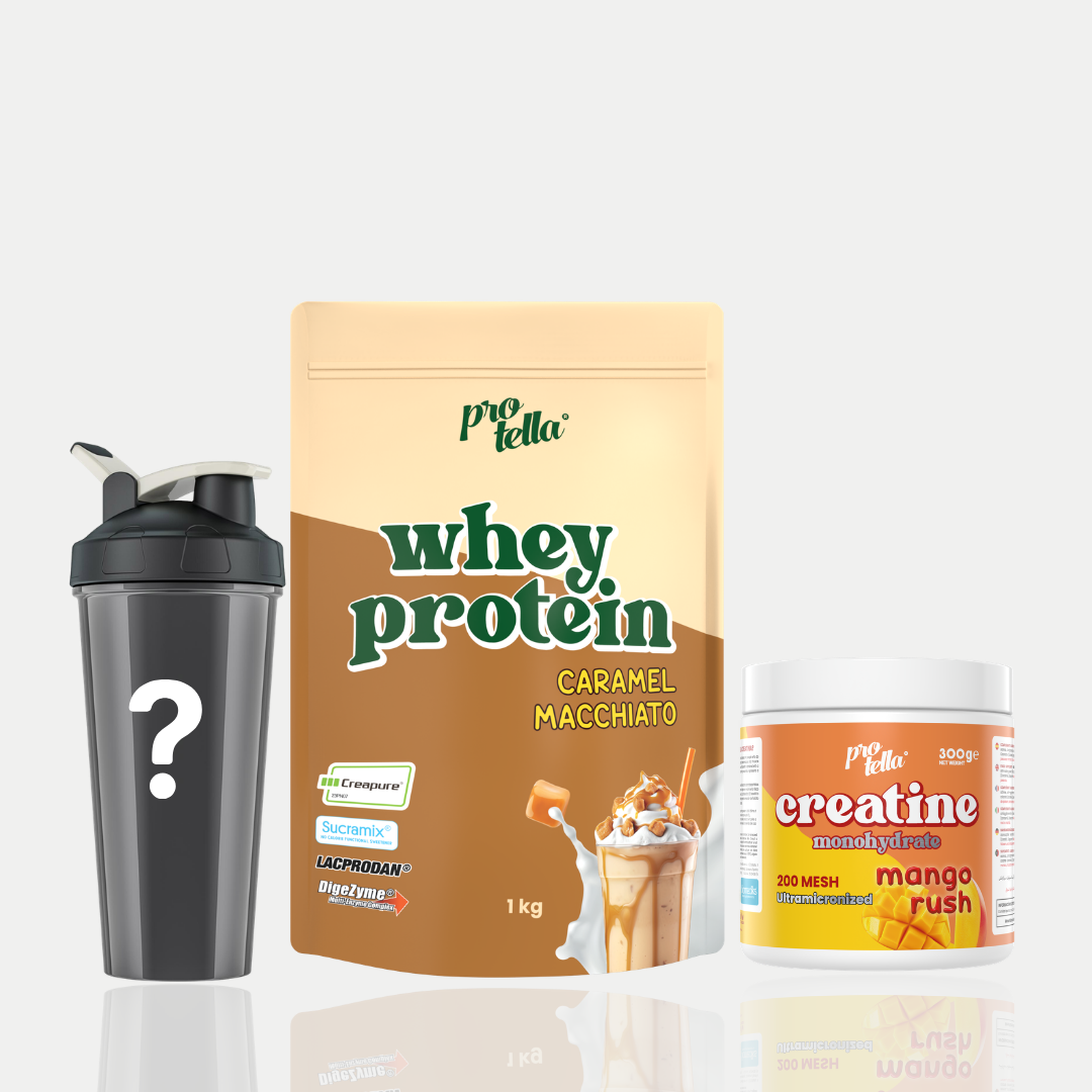 Pack "Full GYM" + Shaker Sorpresa