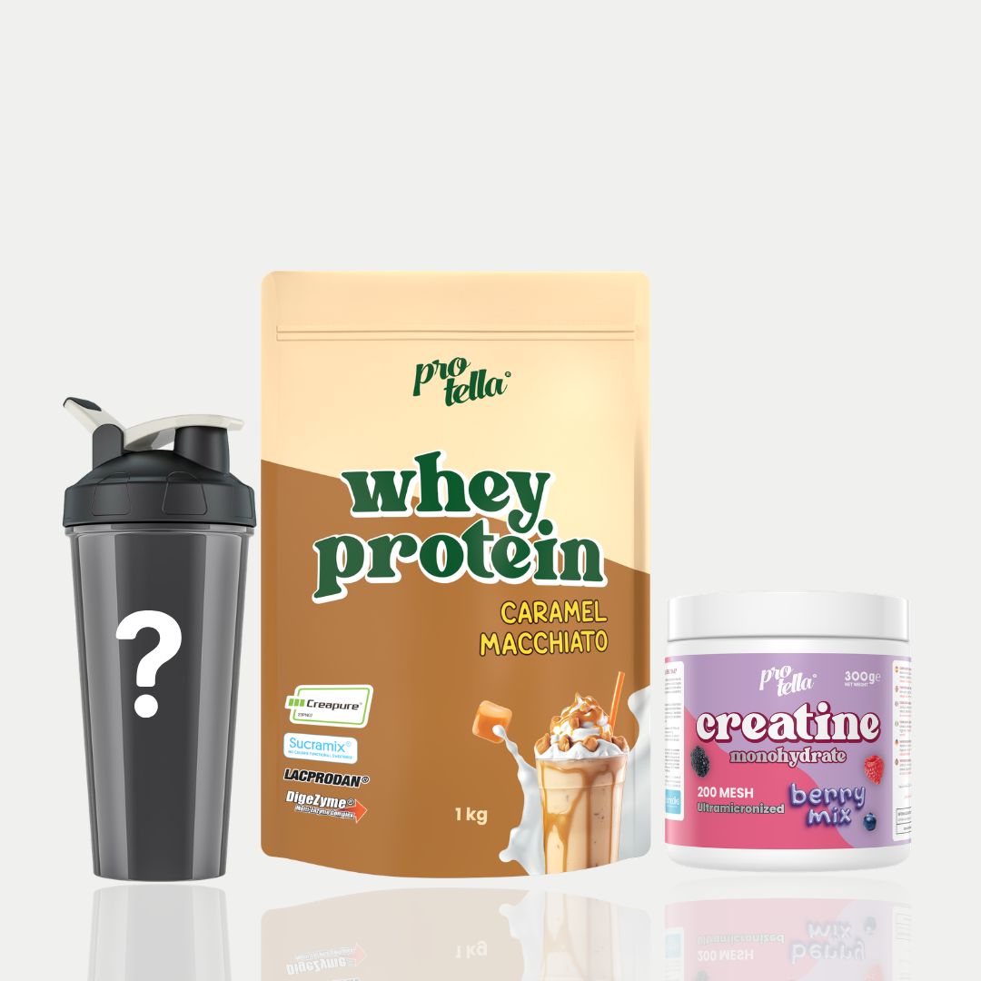 Pack "Full GYM" + Shaker Sorpresa