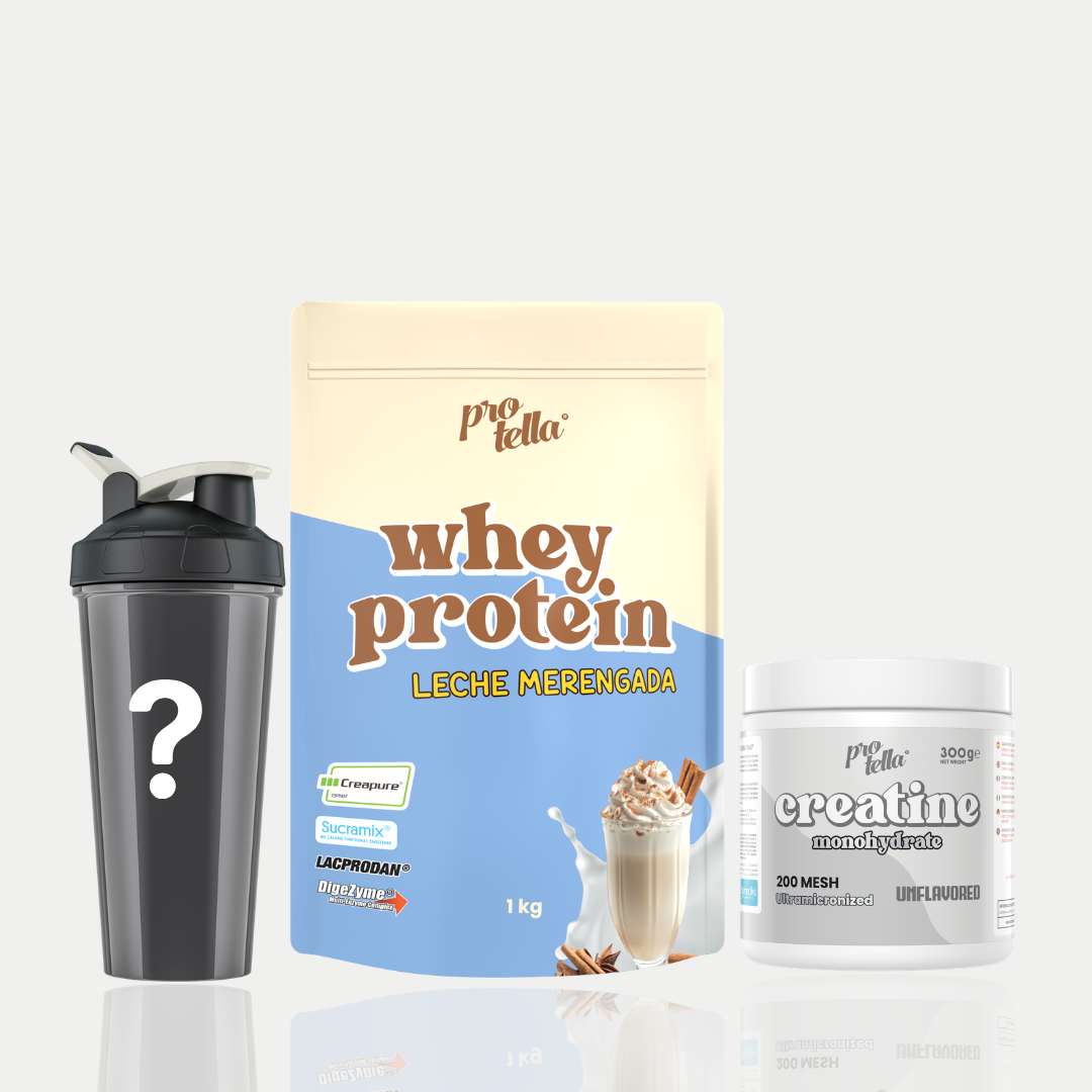 Pack "Full GYM" + Shaker Sorpresa