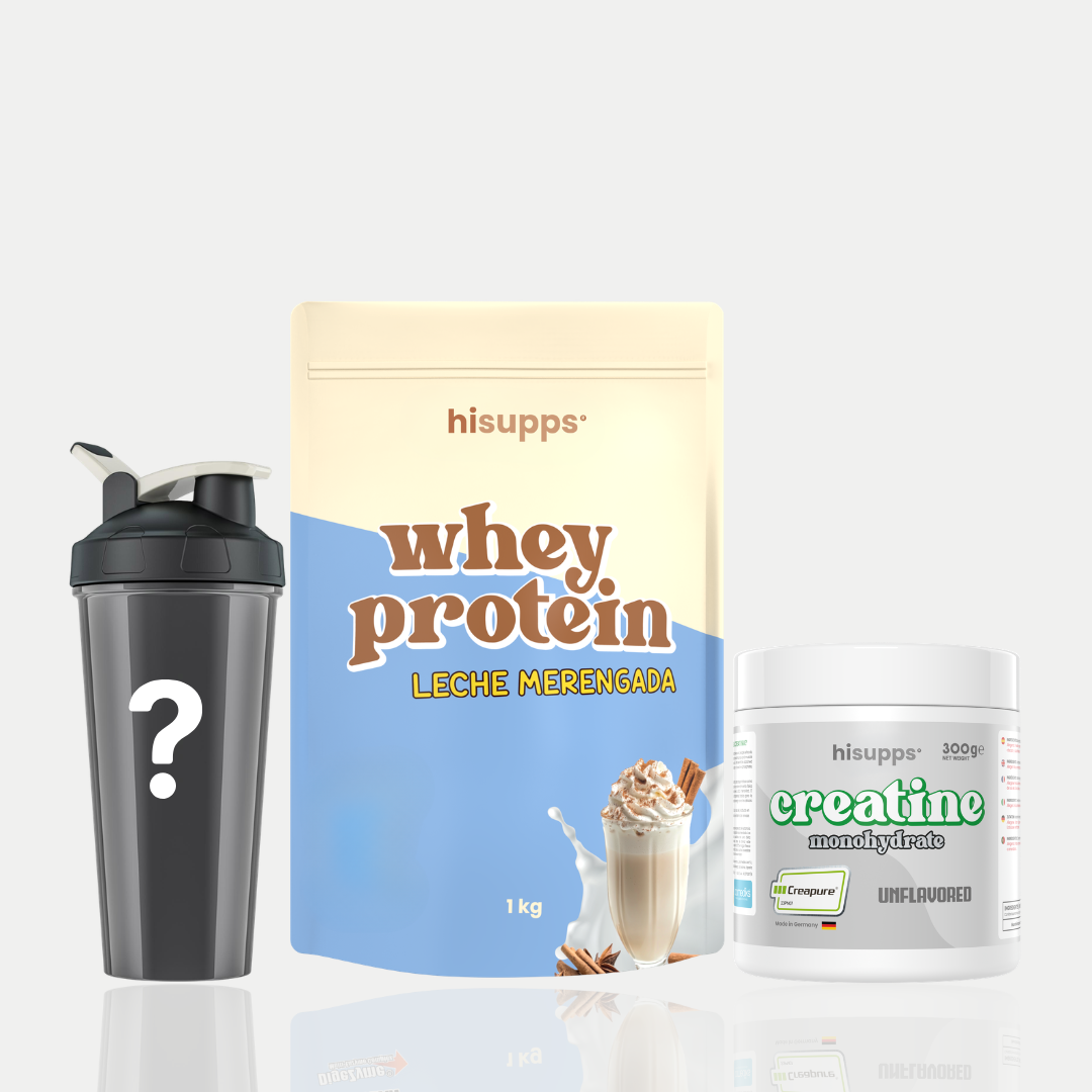 Pack "Full GYM" + Shaker Sorpresa