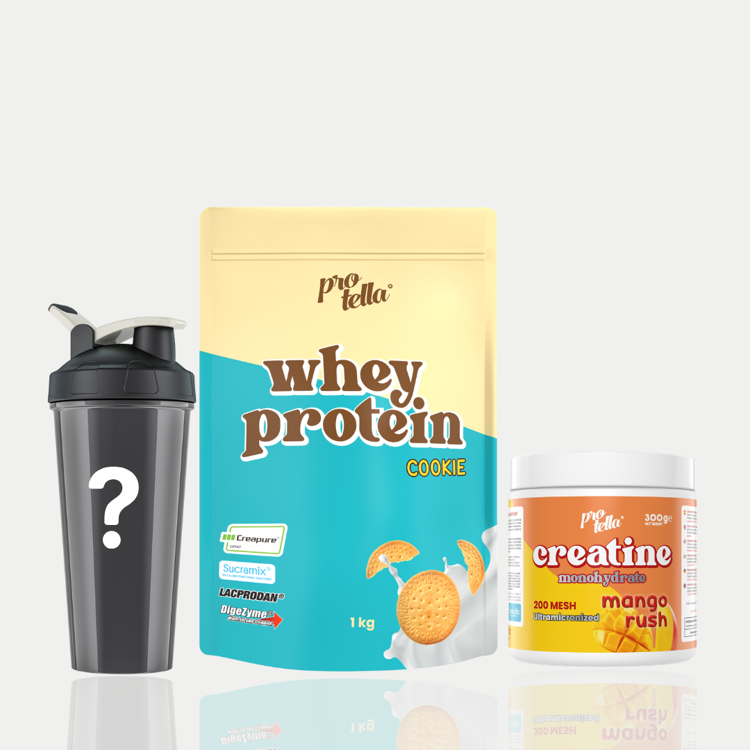 Pack "Full GYM" + Shaker Sorpresa