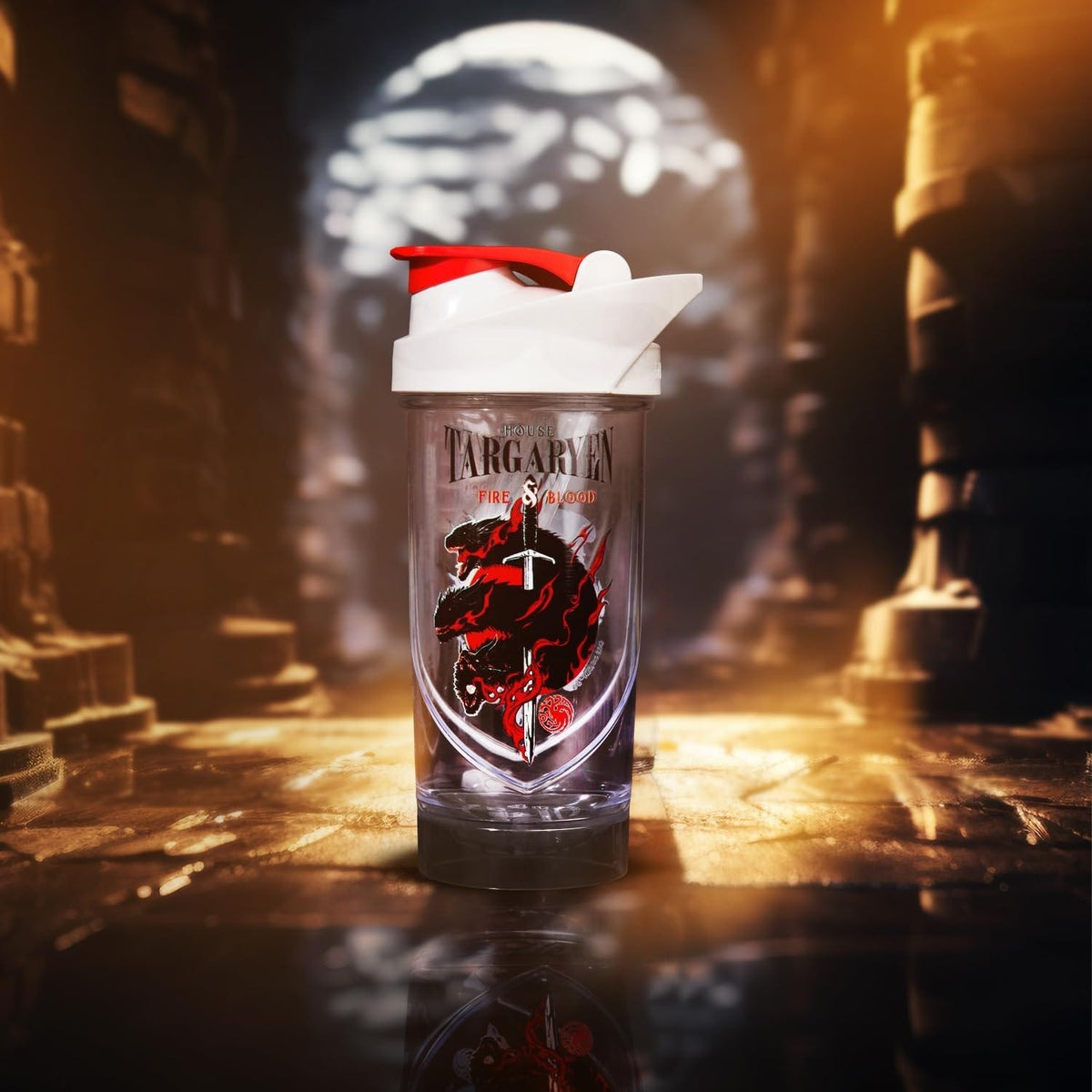 Shaker Shieldmixer® HERO PRO, House Targaryen, 700 ml