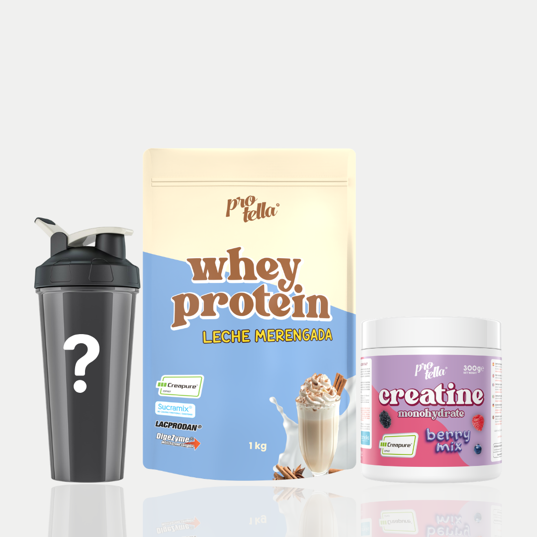 Pack "Full GYM" + Shaker Sorpresa