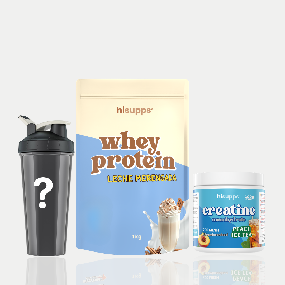 Pack "Full GYM" + Shaker Sorpresa