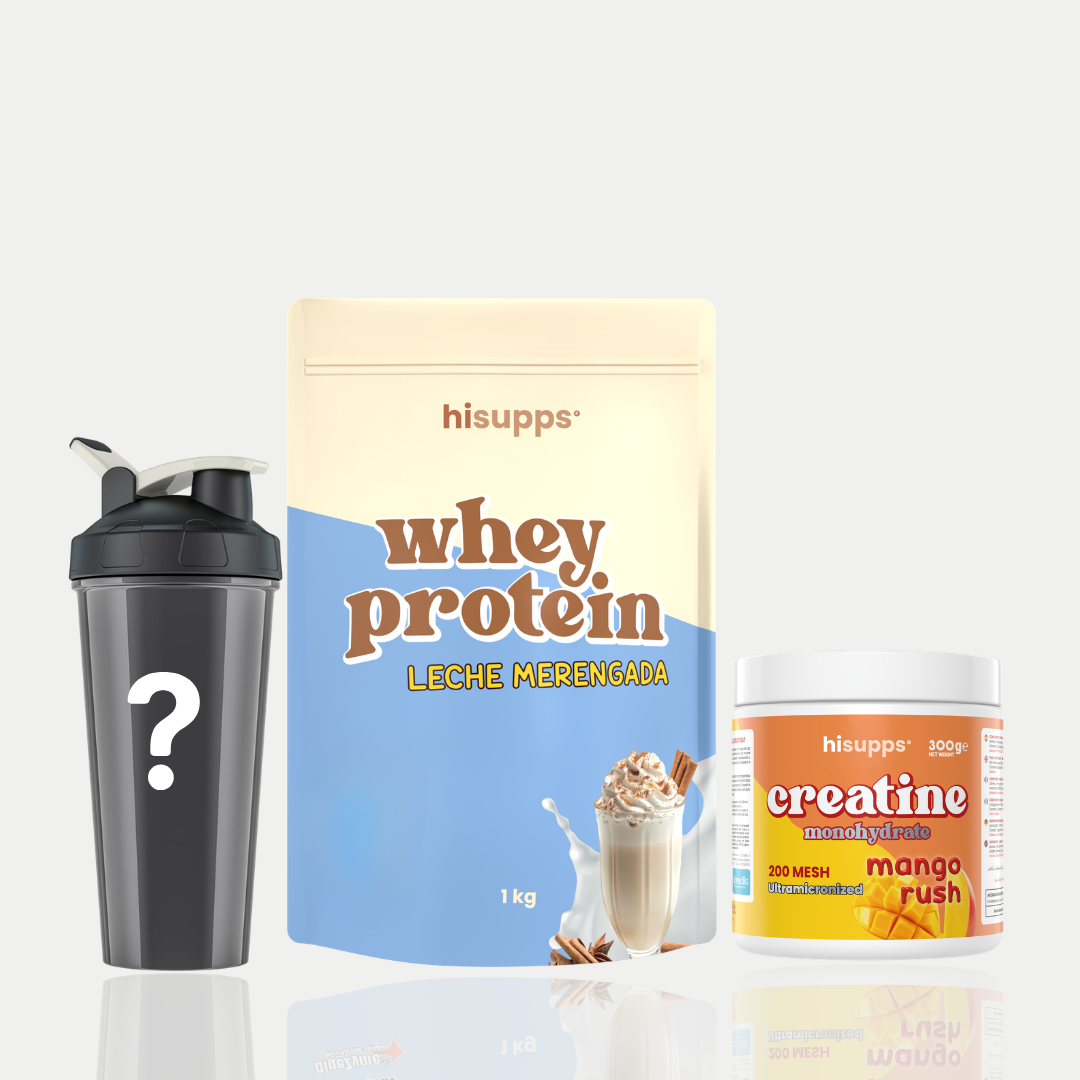 Pack "Full GYM" + Shaker Sorpresa