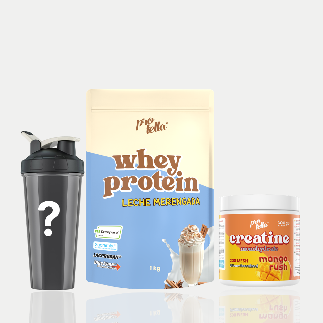 Pack "Full GYM" + Shaker Sorpresa