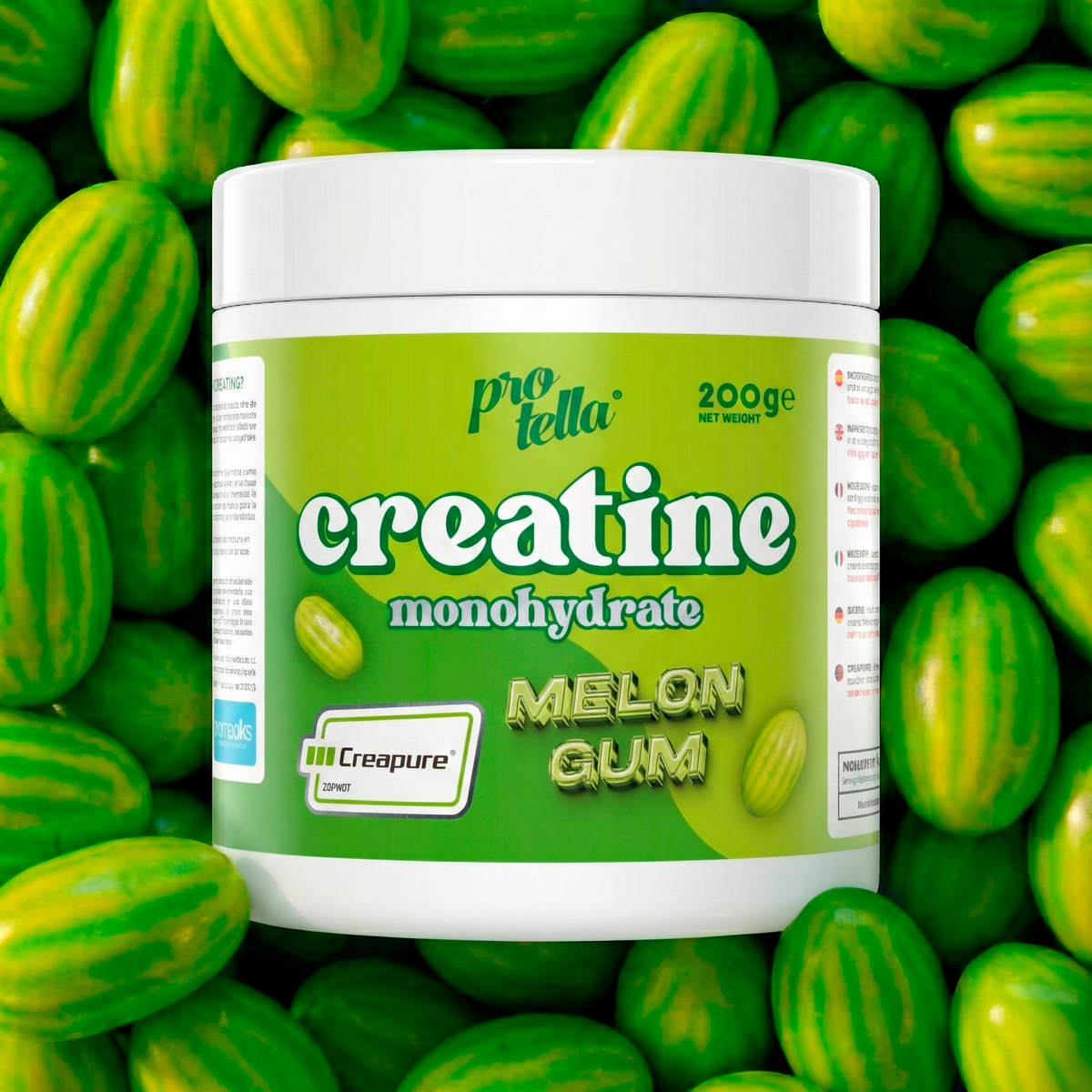 Creapure® Creatine Melon Gum 300g