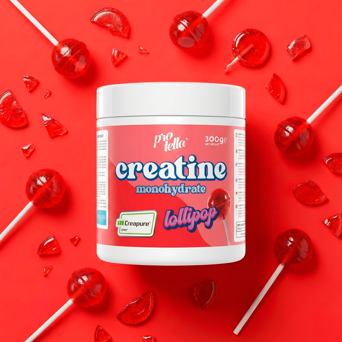 Creapure® Creatine Lollipop 300g