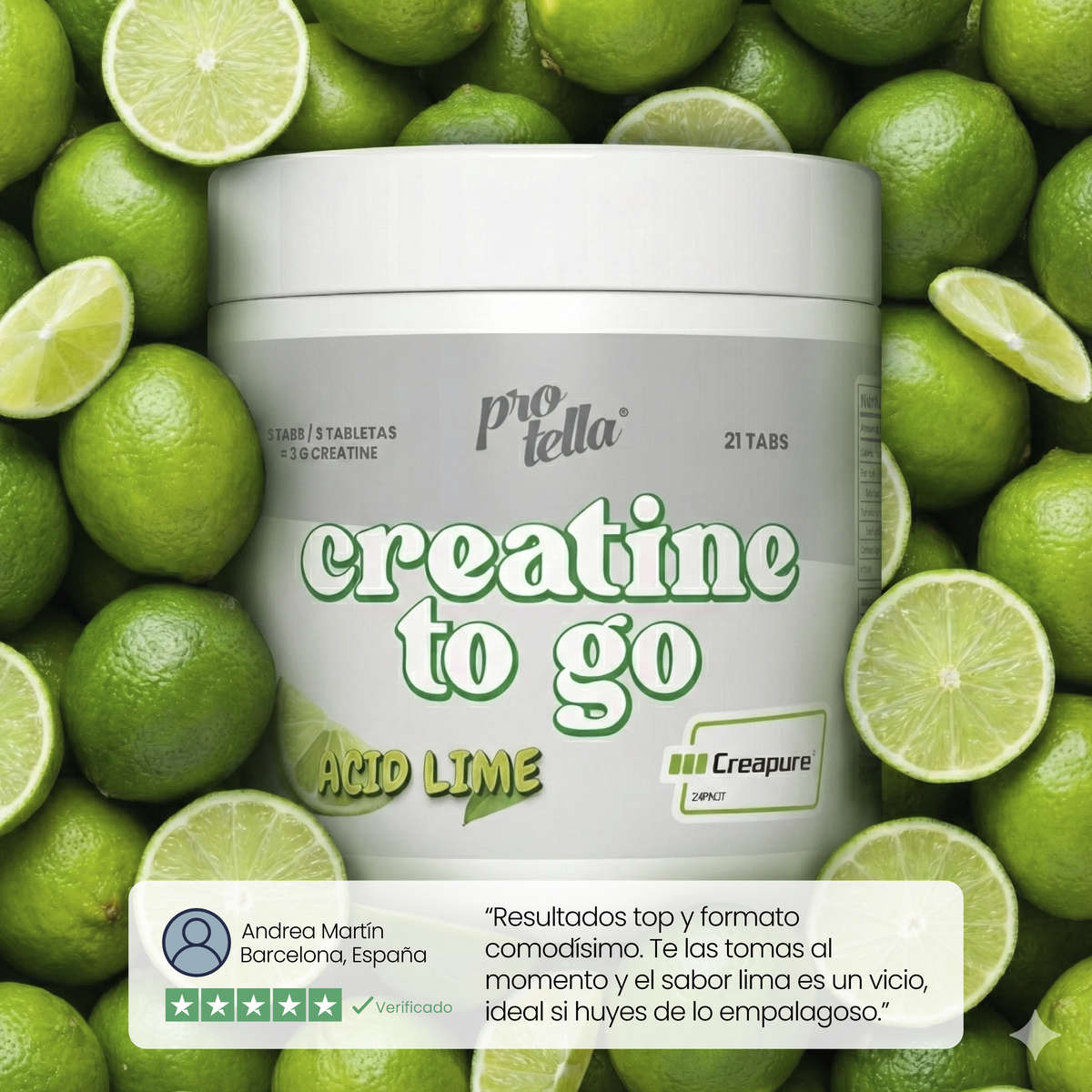 Creatine Creapure® To Go 21 Tabs