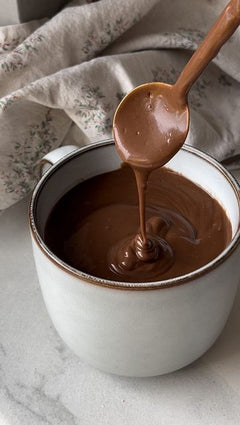 Crema proteica a cucharadas