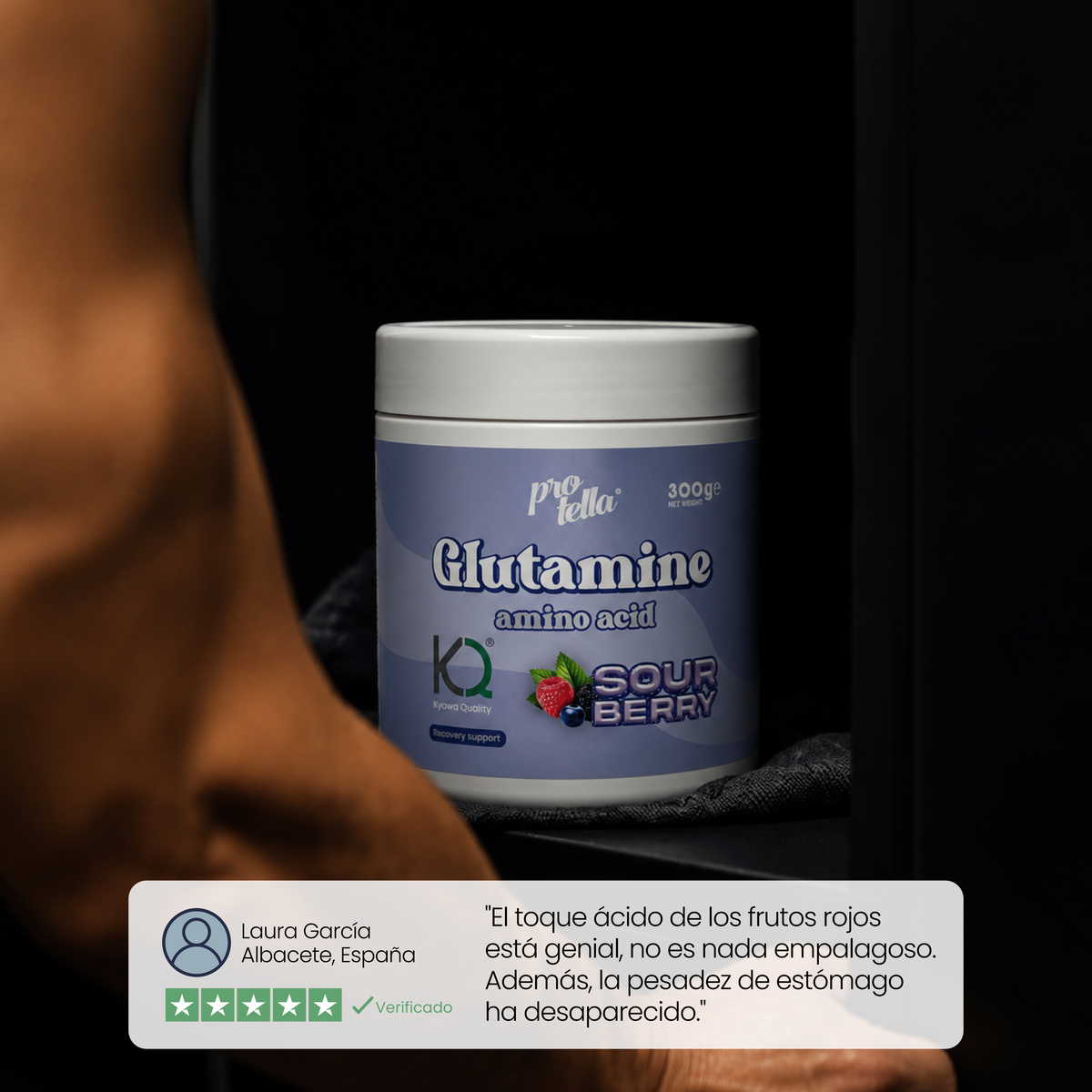 Glutamina Sour Berry 300g