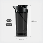 Shaker Shieldmixer® Hero Pro Catwoman, 700 ml